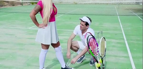  Brandi Bae In Rogue Tennis Ball Produces An Anal Racket